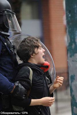 Анархисты устроили бойню перед началом саммита G20. ФОТО