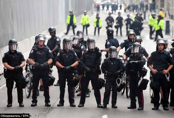 Анархисты устроили бойню перед началом саммита G20. ФОТО