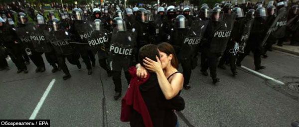 Анархисты устроили бойню перед началом саммита G20. ФОТО