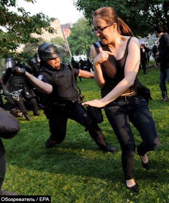 Анархисты устроили бойню перед началом саммита G20. ФОТО