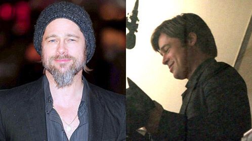 Брэд Питт наконец-то сбрил бороду