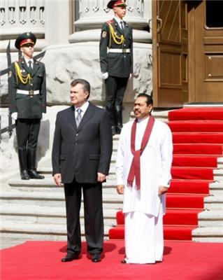 Зустріч президента України з президентом Шрі-Ланки