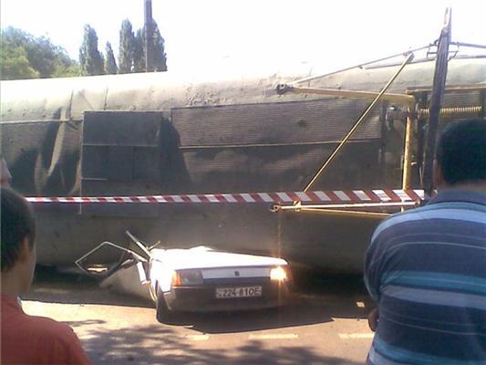 В Одесі перекинувся трамвай, число постраждалих невідомо