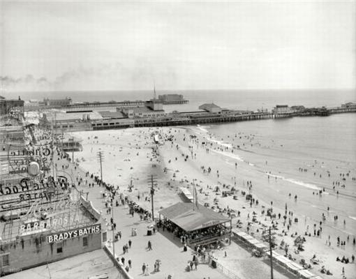 Як виглядали пляжі в 1900 - 1920 роках