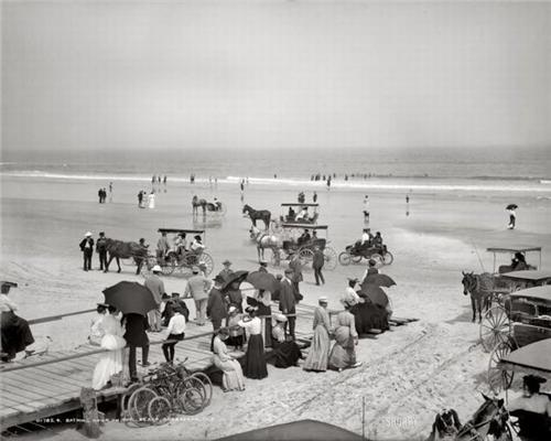 Як виглядали пляжі в 1900 - 1920 роках