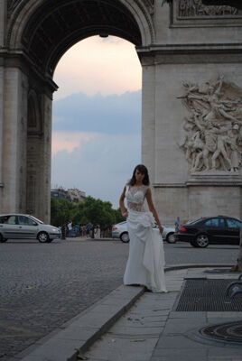 Наречена у чорному. Наймодніші весільні сукні. ФОТО