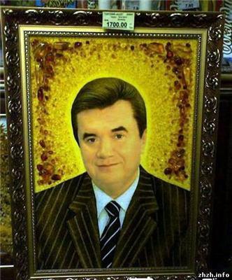 Художник створив портрет Януковича на ... кавуні! ФОТО