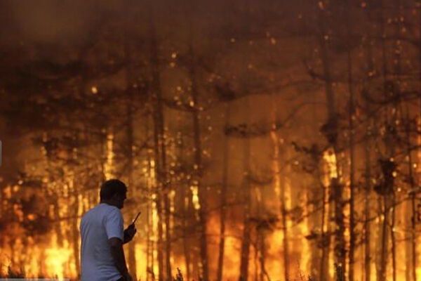 МЧС: в России горят 190 тысяч гектаров. ФОТО