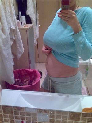 Водонаева снялась голой во время беременности