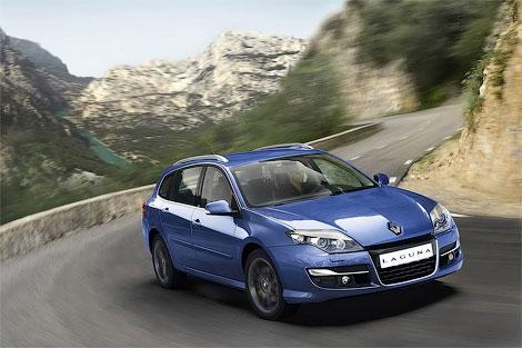 Компания Renault распространила официальные фотографии "Лагуны"