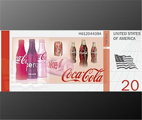 На долларах появились Coca-Cola и кукла Барби