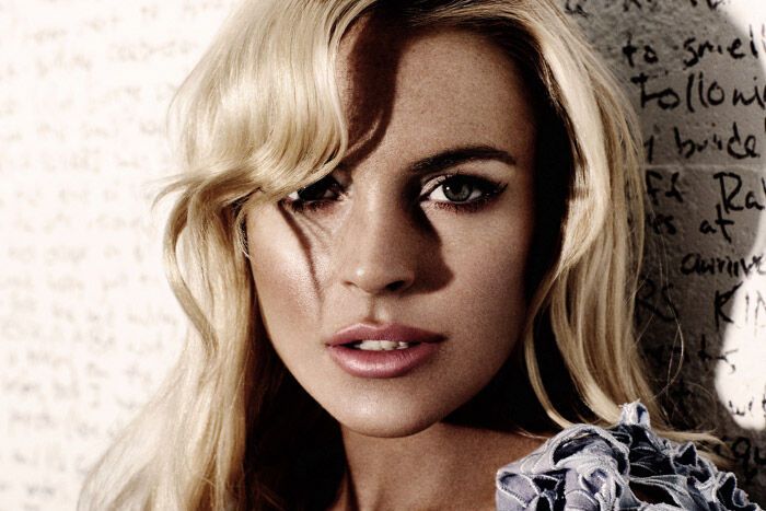 Конопатая эротика от Линдсей Лохан