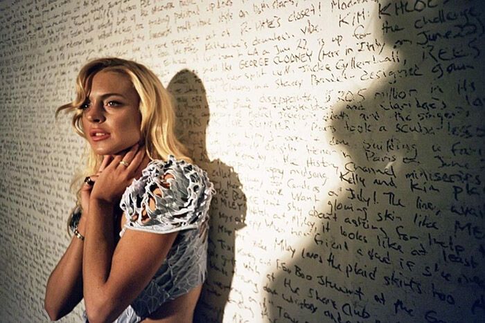 Конопатая эротика от Линдсей Лохан