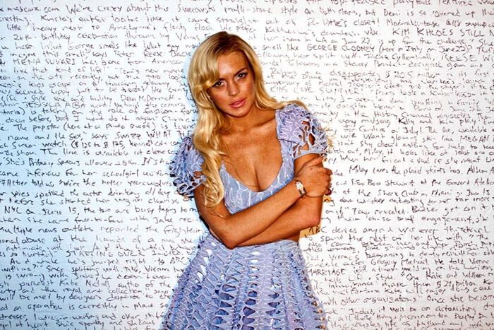 Конопатая эротика от Линдсей Лохан