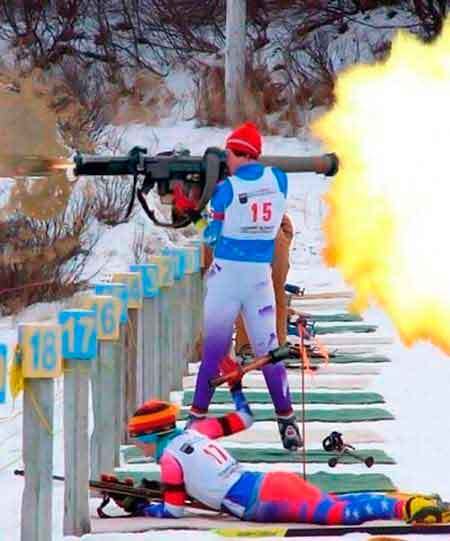 А если вы промахнулись, просто  используйте более мощное оружие...