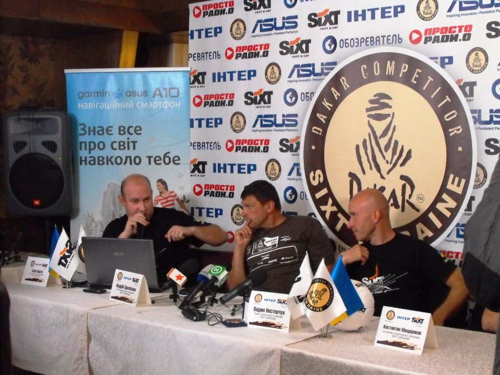 Команда SIXT UKRAINE победно завершила ралли Дакар-2011