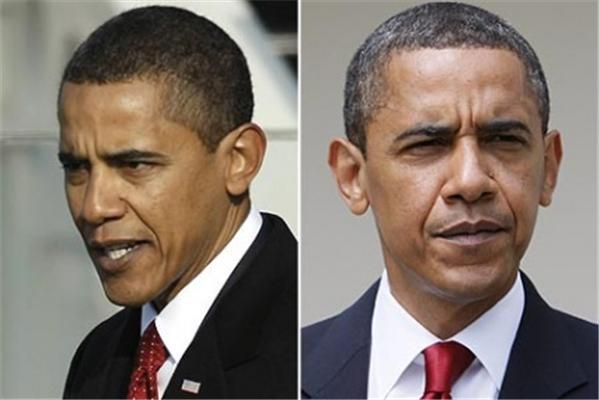 Барак Обама фарбує волосся. ФОТО