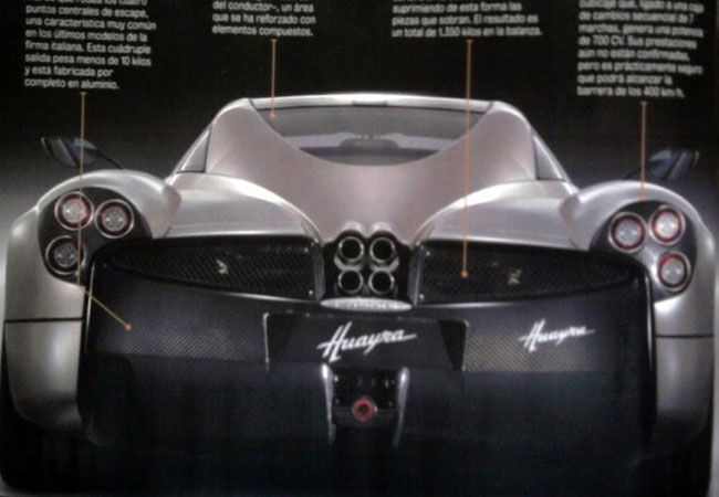 Pagani показал некоторые снимки нового суперкар Huayra