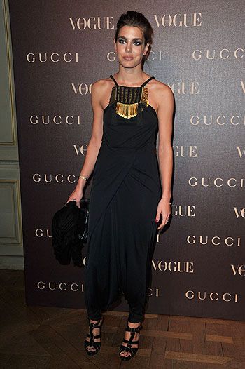 Звезды на парижском приеме Gucci