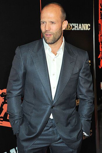 Джейсон Стэтхем побывал на премьере ”Механик”