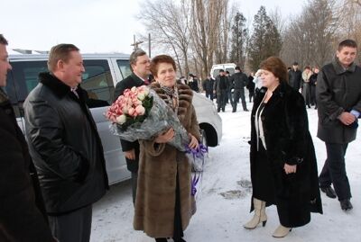 Людмила Янукович вышла в свет