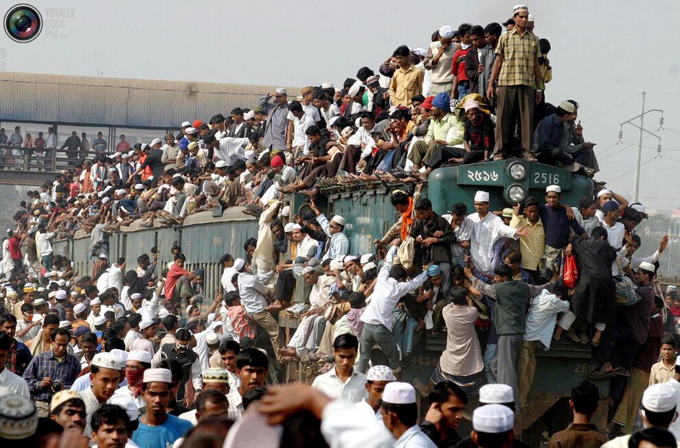 Перенаселена планета людей