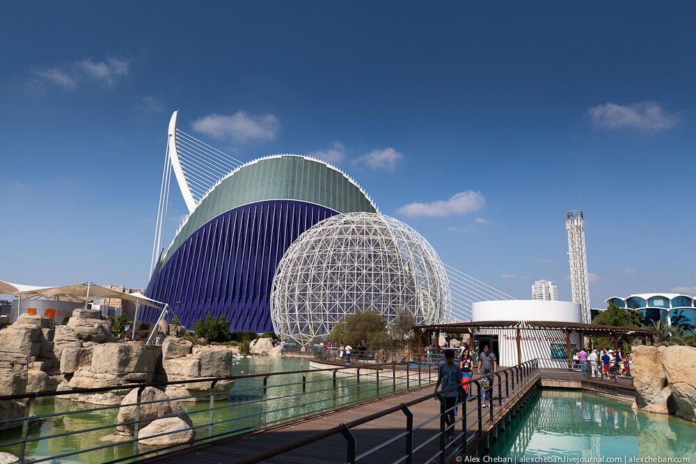 Океанографічний парк у Валенсії