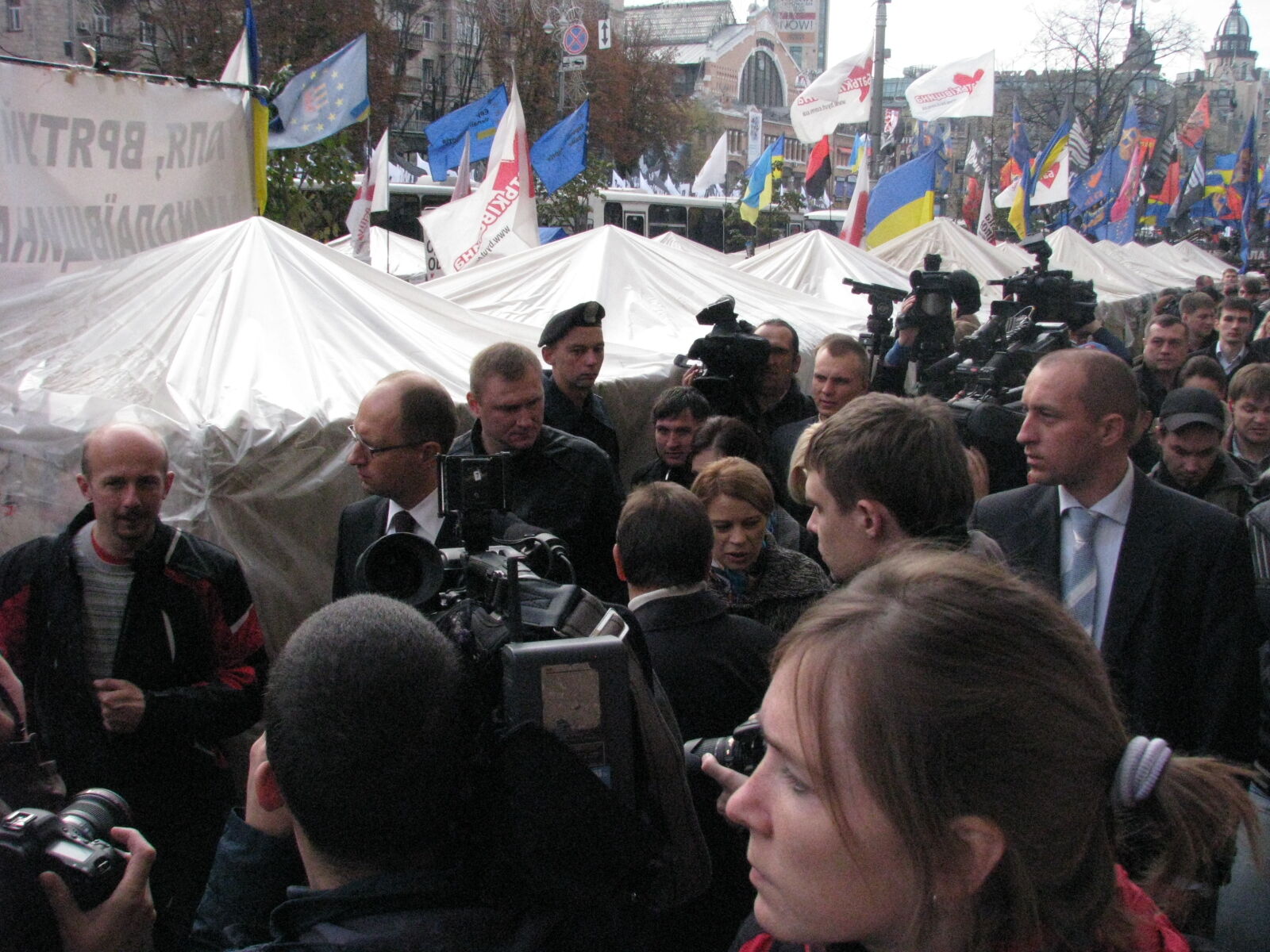 Вирок Тимошенко: бійки під судом і незадоволені нардепи