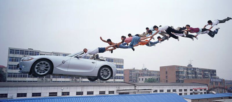 У підвішеному стані