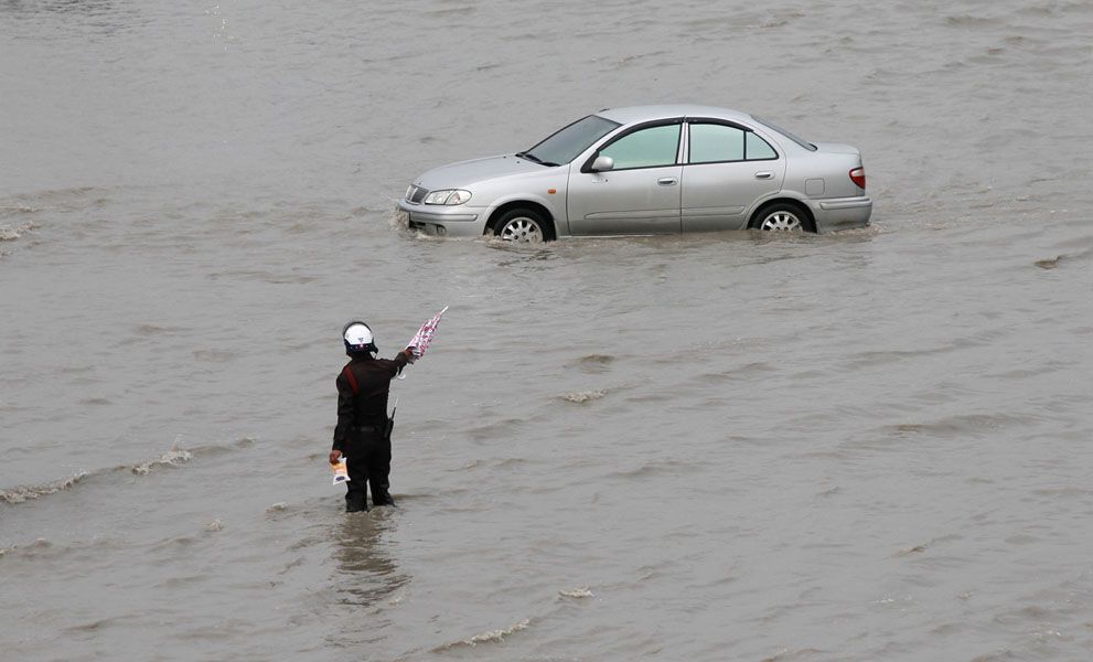 Найсильніша повінь в Таїланді