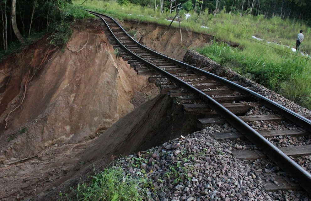 Найсильніша повінь в Таїланді