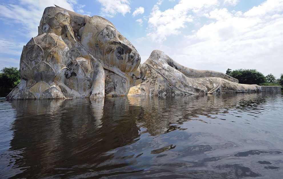 Найсильніша повінь в Таїланді