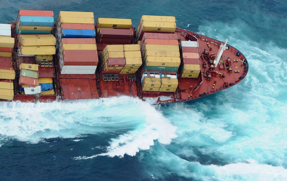 Розлив нафти біля берегів Нової Зеландії