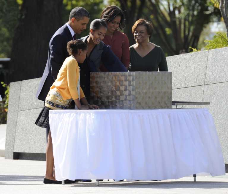Обама відкрив меморіал Мартіну Лютеру Кінгу у Вашингтоні. Фото
