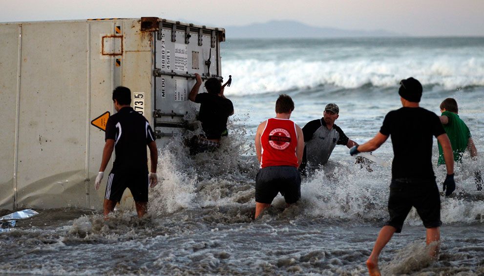 Розлив нафти біля берегів Нової Зеландії