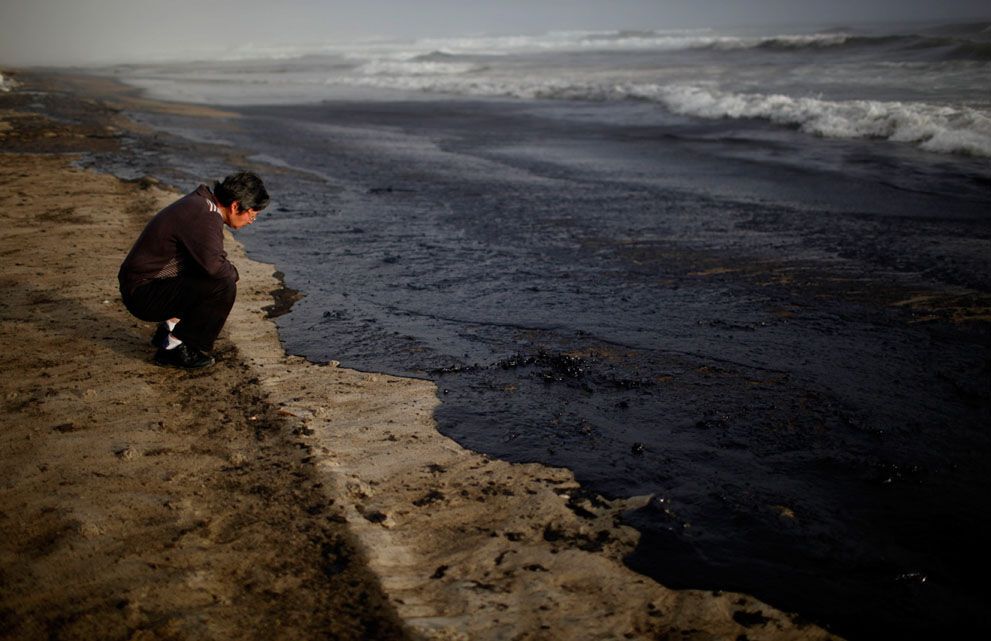 Розлив нафти біля берегів Нової Зеландії