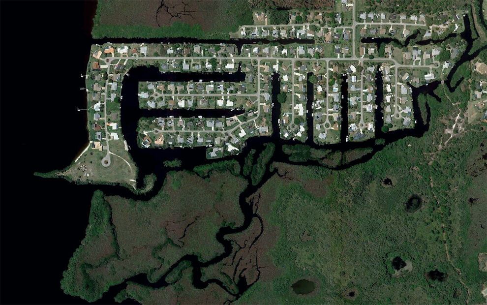 Пейзажи, созданные руками человека