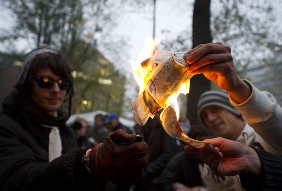 Движение «Захвати Уолл-Стрит» в разных странах мира
