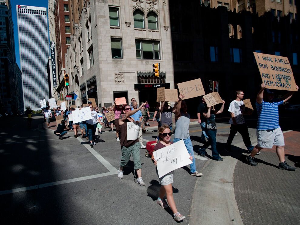 Движение «Захвати Уолл-Стрит» в разных странах мира