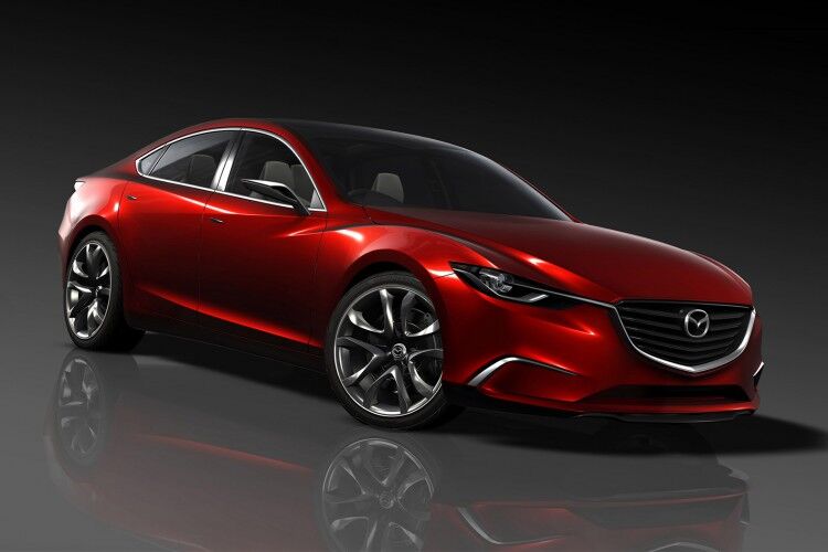 Концепт новой Mazda6 покажут в Токио. Фото 