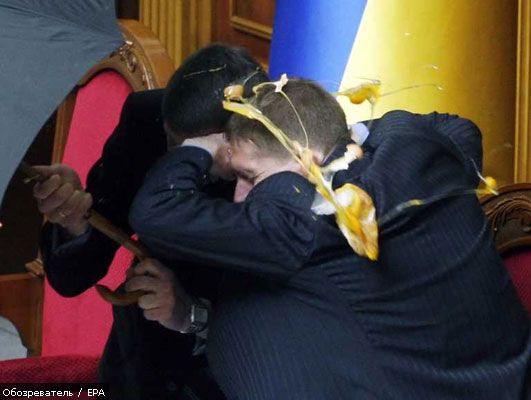 Бійка у Верховній Раді потрапила до світового рейтингу. Фото, відео