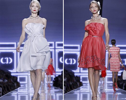 Неделя моды в Париже: весна-лето 2012 от Christian Dior. Фото