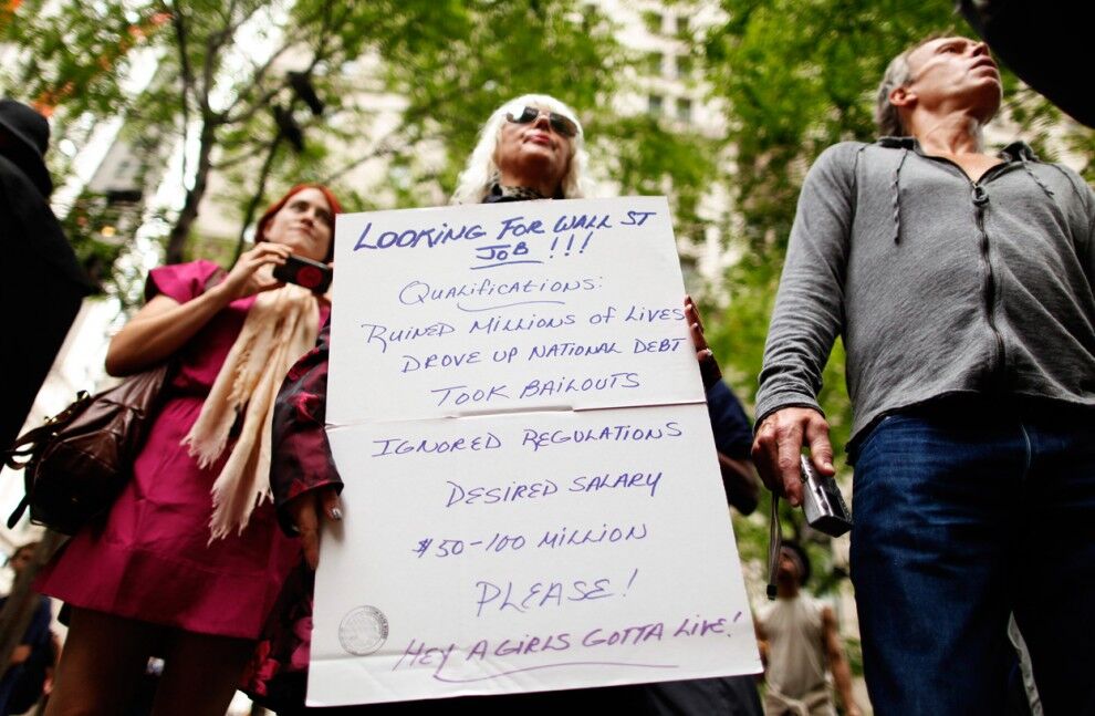 Акція "Захопи Уолл-стріт" триває