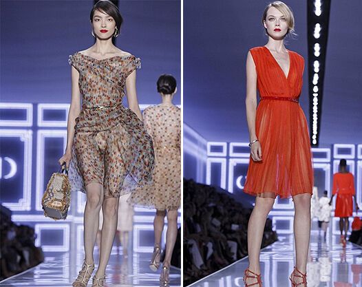 Неделя моды в Париже: весна-лето 2012 от Christian Dior. Фото
