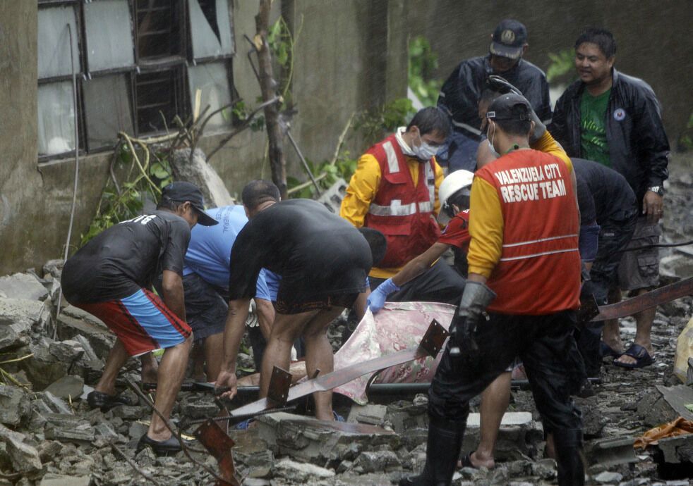 Тайфун «Несат» на Филиппинах