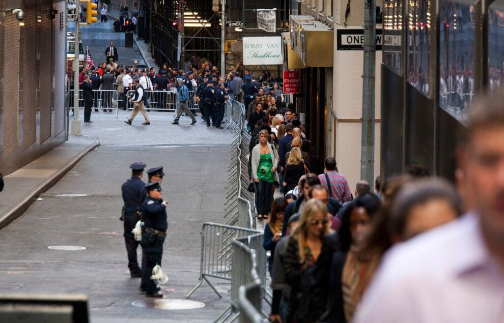 Акція "Захопи Уолл-стріт" триває