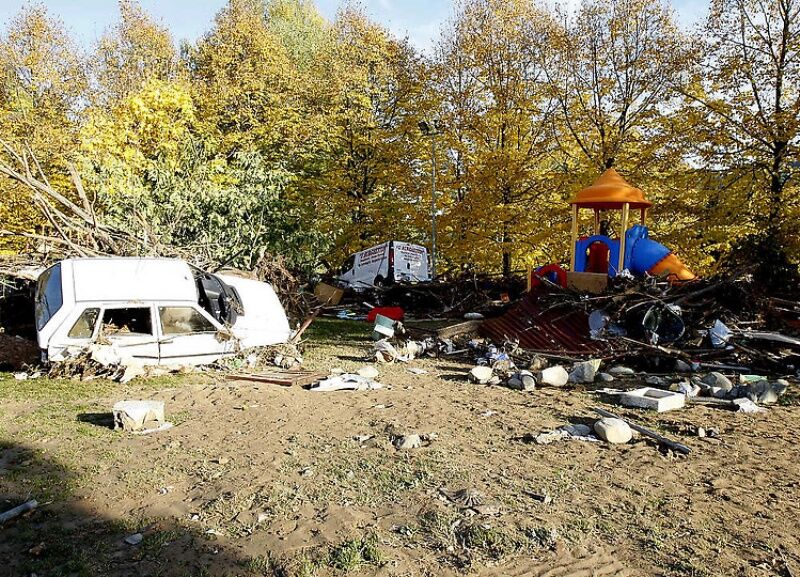 Повінь у північно-західній Італії