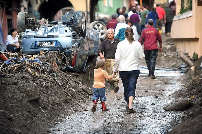 Повінь у північно-західній Італії