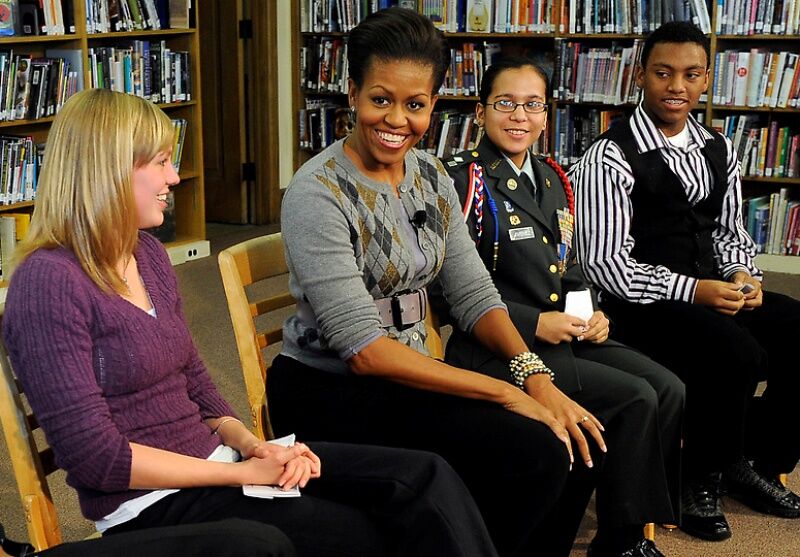 Мішель Обама в супермаркеті і не тільки
