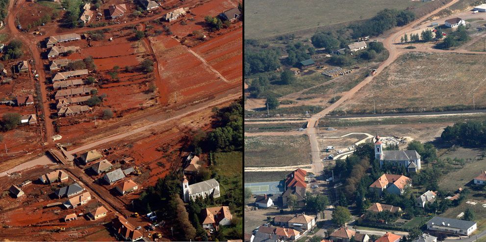 Прорив резервуара з токсичними відходами в Угорщині: рік по тому